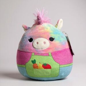 Squishmallow Grocery Clerk Esmeralda the Unicorn 8” UltraSoft Stuffed Plush NWT